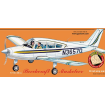 Guillows 1/20 Scale Beechcraft Musketeer Balsa Model Kit