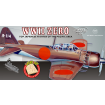 Guillows 1/16 Scale WWII Mitsubishi Zero Japanese Balsa Model Kit