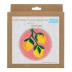 Trimits Lemons Embroidery Punch Needle Kit