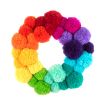 Trimits Rainbow Pom Pom Wreath Kit