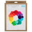 Trimits Rainbow Pom Pom Wreath Kit