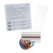 Trimits Floral Love Books Counted Cross Stitch Bookmark Kit