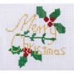 Trimits Merry Christmas Mini Counted Cross Stitch Kit