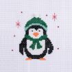 Trimits Festive Penguin Mini Counted Cross Stitch Kit