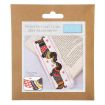 Trimits Dachshund in Jumper Printed Cross Stitch Bookmark Kit