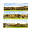Gaugemaster Village Large Photo Backscene (2744x304mm) OO Gauge