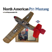 Hensons North American Mustang P51 Model Kit