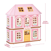 Rolife Fairy Rose Cottage DIY Miniature Dollhouse Kit