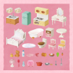 Rolife Fairy Rose Cottage DIY Miniature Dollhouse Kit