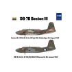 HK Models 1/48 Scale British RAF Boston III/US DB-7B Light Bomber Aircraft Model Kit