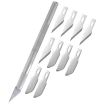 Hobbies Classic Craft Knife and 10 Additional Blades