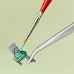 Hobbies Curved and Straight Tip Strong Stainless Steel Tweezers