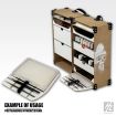 Hobbyzone Palette and Brushes Insert for Portable Hobby Station
