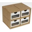 Hobbyzone 4 Drawer Module 20cm Wide