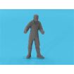 ICM 1/48 Scale RAF Bomber & Torpedo Pilots (1939-1945) 5 Figures Model Kit