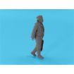 ICM 1/48 Scale RAF Bomber & Torpedo Pilots (1939-1945) 5 Figures Model Kit