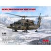 ICM 1/48 Scale UH-60A Black Hawk with ESSS & Skis Model Kit