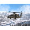 ICM 1/48 Scale UH-60A Black Hawk with ESSS & Skis Model Kit