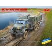 ICM 1/72 Scale ZіL-131 AFU Truck with DShKM Model Kit