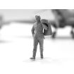 ICM 1/48 Scale WWII RAF Airfield Set, Spitfire Mk.IX & Spitfire Mk.VII, RAF Pilots & Ground Personnel (7 Figures) Model Kit