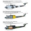 Italeri 1/48 Scale AB.205 / UH-1D "SAR" Search & Rescue Helicopter Model Kit