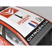 IXO 1/8 Scale Citroën C4 WRC 2008 Red Model Kit