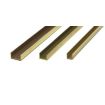 K&S Brass Channel Strips 305mm (12") Lengths