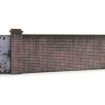 Scale Model Scenery Industrial Brick Wall And Gates OO Gauge