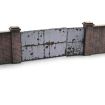 Scale Model Scenery Industrial Brick Wall And Gates OO Gauge