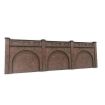 Scale Model Scenery Low Relief Red Brick Railway Arches OO Gauge