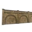 Scale Model Scenery Low Relief Yellow Brick Railway Arches OO Gauge