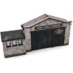 Scale Model Scenery Fore Street Low Relief Garage OO Gauge