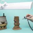 Lightcraft Compact LED Task Lamp with Dimmer