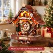 ROKR Christmas Cuckoo Clock Wooden Model Kit