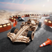 ROKR F1 Racing Car Wooden Model Kit
