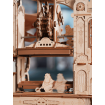ROKR Working Printing Press Wooden Model Kit