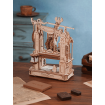 ROKR Working Printing Press Wooden Model Kit
