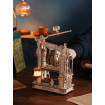 ROKR Working Printing Press Wooden Model Kit
