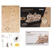 ROKR Wind-Up Locomotive Wooden Model Kit