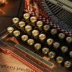 ROKR Magical Mechanical Typewriter Wooden Model Kit