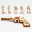 ROKR Corsac M60 Wooden Model Kit