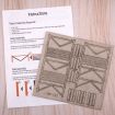 Scale Model Scenery Laser Cut Five Bar Gates & Posts (Pack Of 3) OO Gauge