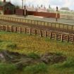 Scale Model Scenery Laser Cut 4ft Post & Rail Lineside Fencing OO Gauge