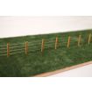 Scale Model Scenery Laser Cut 4ft Wooden Fence Posts OO Gauge