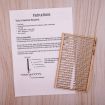 Scale Model Scenery Laser Cut 4ft Wooden Fence Posts OO Gauge