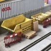 Scale Model Scenery Rubbish Skips (Pack of 5) OO Gauge