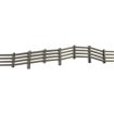 Scale Model Scenery Laser Cut 4ft Post & Rail Lineside Fencing OO Gauge