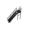 Scale Model Scenery Laser Cut Steel Staircase / Fire Escape (Pack of 2) OO Gauge