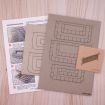 Scale Model Scenery Platform Steps With Decorative Railings OO Gauge