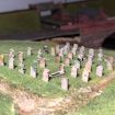 Scale Model Scenery Laser Cut Gravestones (Pack of 58) OO Gauge